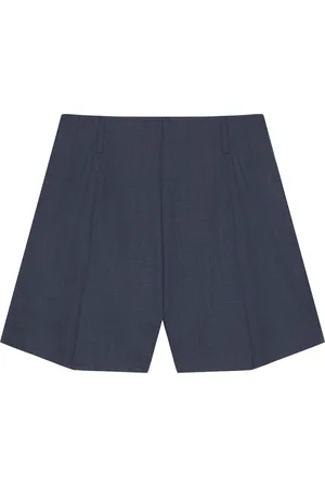 Givenchy Wool High-Rise Tailored Shorts
