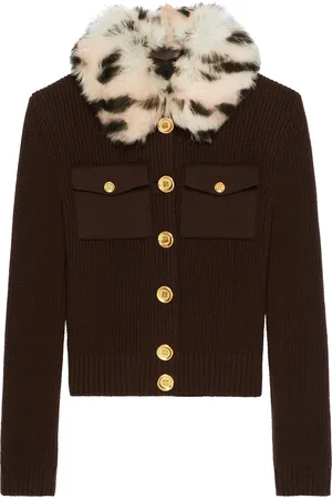 Givenchy Fur-Trimmed Cardigan