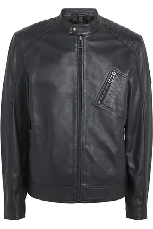 Belstaff Cheviot Sheepskin V Racer Jacket