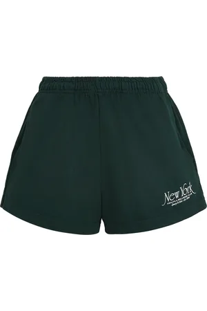 Sporty & Rich Cotton Ny 94 Sweatshorts