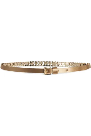 Max Mara Satin Embellished Belt