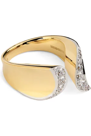 Giovanna Battaglia Engelbert Yellow and Diamond Margareta Pinky Ring
