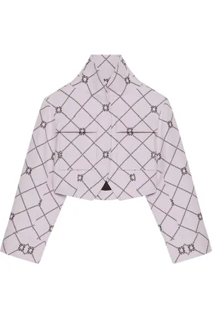 Givenchy Cropped Printed Jacket