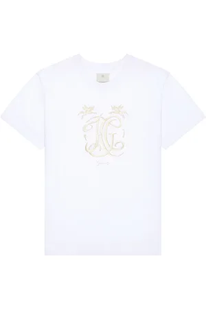 Givenchy Cotton Logo-Embroidered T-Shirt