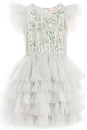 Tutu Du Monde Tulle Embellished Gardenia Dress