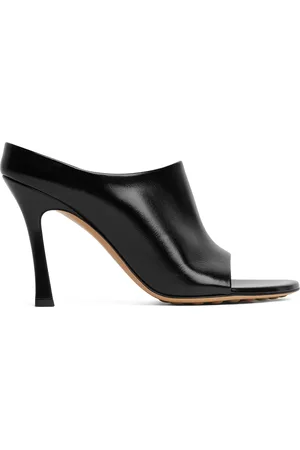Bottega Veneta Leather Rana Mules 90
