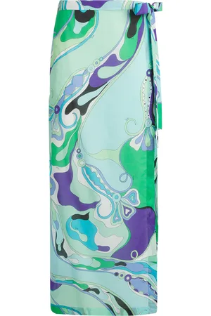 Puccini Cotton Tie-Side Pareo