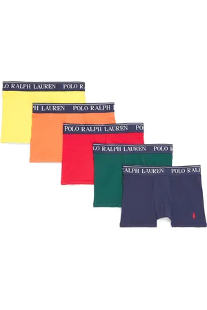 Ralph Lauren Pack of 5 Stretch-Cotton Boxer Briefs