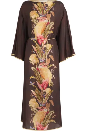 ZIMMERMANN Palm Ascension Tunic Midi Dress