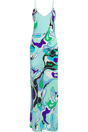 Puccini Silk Maxi Dress