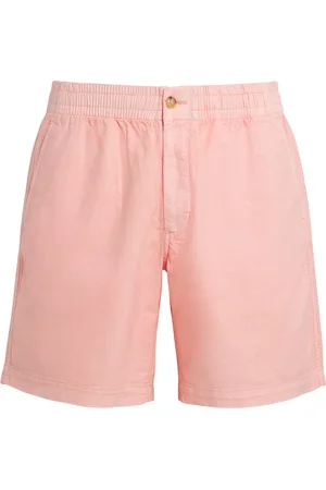 Ralph Lauren Cotton Mineral-Dyed Prepster Shorts