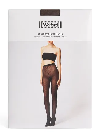 Wolford Sheer Pattern Tights