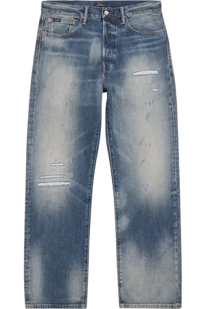 Ralph Lauren Heritage Straight Distressed Jeans