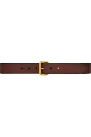 Saint Laurent Leather Motorcycle Belt