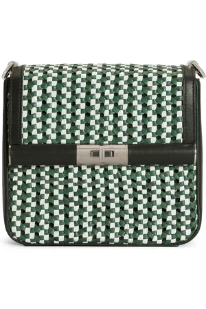 Dolce & Gabbana Calfskin Woven Marlene Shoulder Bag