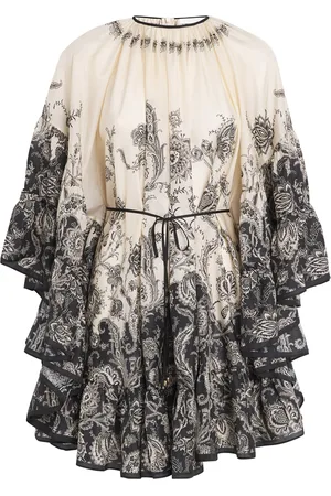 ZIMMERMANN Silk Floral Rhiannon Mini Dress