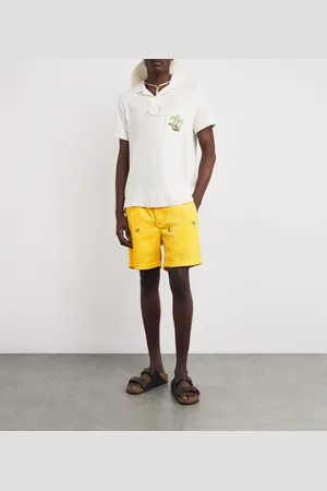 Ralph Lauren Cotton Corduroy Embroidered Prepster Shorts