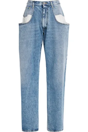 Maison Margiela Contrast-Pocket Straight-Leg Jeans