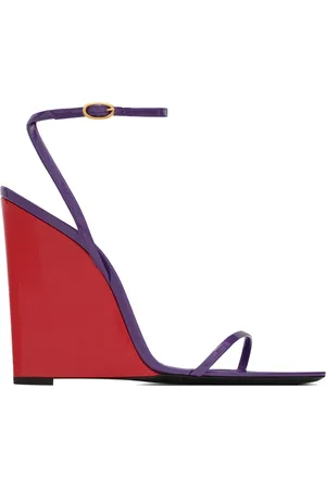 Saint Laurent May Wedge Sandals 110
