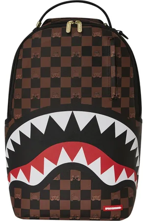 Sprayground Peeking Character Check Backpack