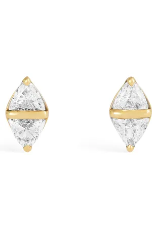 Emily P. Wheeler Yellow and Diamond Tilly Stud Earrings