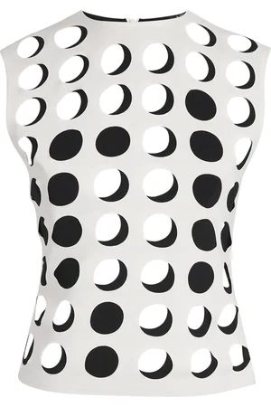 A.W.A.K.E. MODE A. W.A. K.E. Mode Layered Holes Sleeveless Top