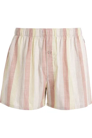 Hanro Cotton Fancy Woven Boxer Shorts