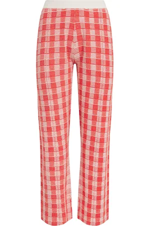 Guest In Residence Silk-Linen Flared Trousers