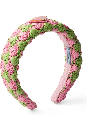 Prada Crochet Patterned Headband