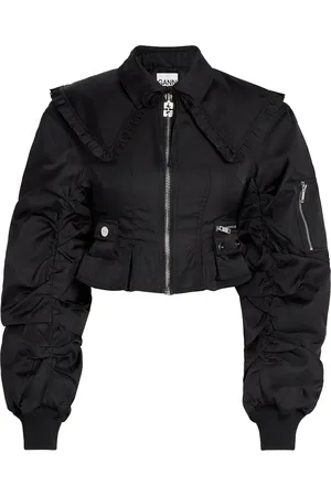Ganni Duchesse Bomber Jacket