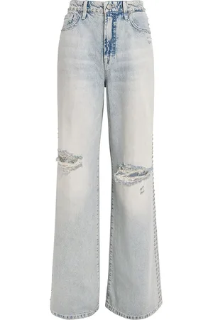 GOOD AMERICAN Good Ease Studded Jeans