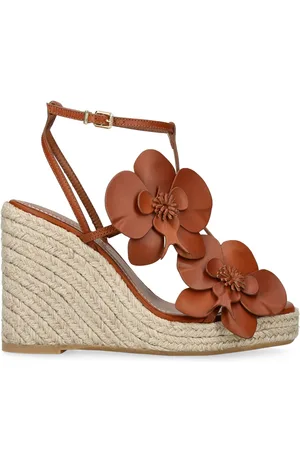 ZIMMERMANN Leather Orchid Wedges 110