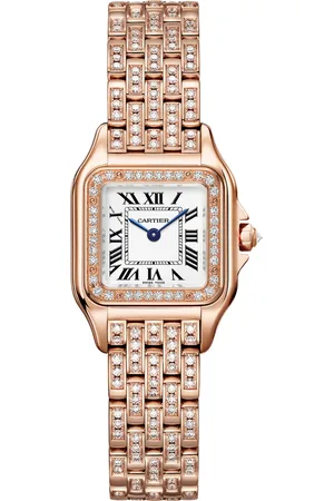 Cartier Rose Gold and Diamond Panthère de Watch