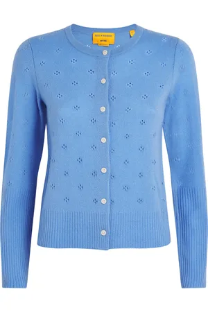 Guest In Residence Cashmere Pointelle Jane Cardigan