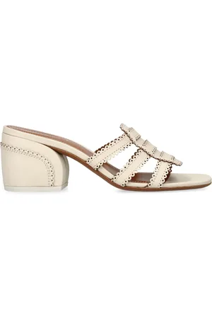 ZIMMERMANN Leather Goldie Slides 65