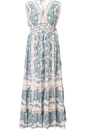 AllSaints Paisley Print Xantha Maxi Dress
