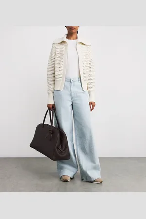 Varley Pointelle Zip-Up Eloise Sweater