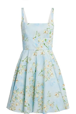 EMILIA WICKSTEAD Cotton Floral Mona Mini Dress