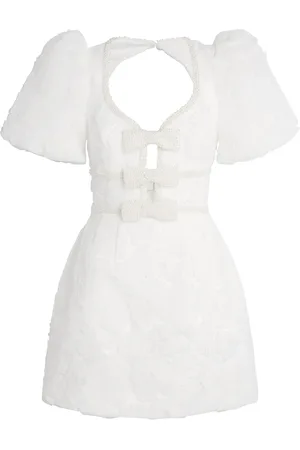 Rebecca Vallance Bow-Detail Deliah Mini Dress