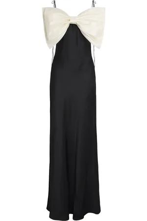 Anna October Bow-Detail Flavia Maxi Dress