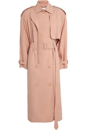 Stella McCartney Silk-Blend Trench Coat
