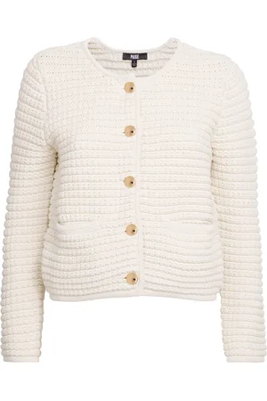 Paige Cotton-Blend Crochet Oberon Cardigan