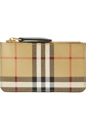 Burberry Check Coin Case
