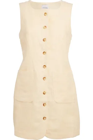 POSSE Linen Emma Mini Dress