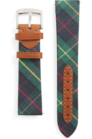 Ralph Lauren Silk Tartan Watch Strap