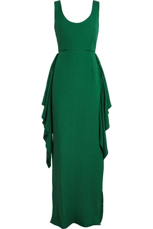 Edeline Lee Bubble Jacquard Delphine Gown