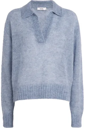 HARRODS Alpaca-Mohair-Blend Nairi Sweater