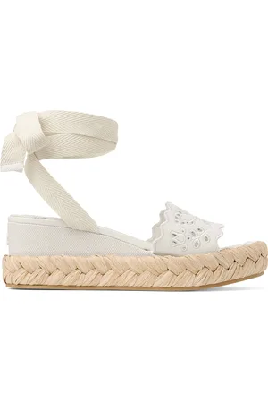 Jimmy Choo Arlee 60 Leather Wedge Sandals