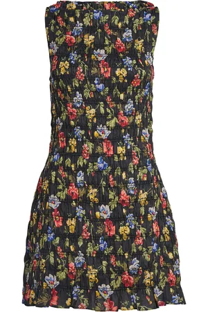 Doen Ramie Floral Gianna Mini Dress