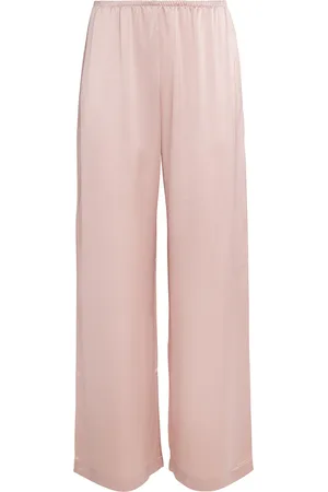 Leset Barb Wide-Leg Lounge Trousers